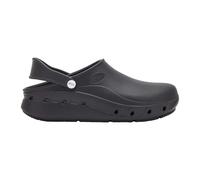Scholl Ultragrip Clog, Zapatos de Servicio médico Unisex Adulto, Negro, 36 EU