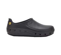 Scholl Ultragrip Shoe, Zapatos de Servicio médico Unisex Adulto, Negro, 37 EU