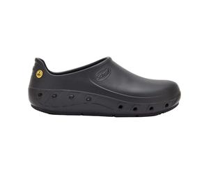 Scholl Ultragrip Shoe, Zapatillas para Profesionales Sanitarios Unisex-Adulto, Negro, 35 EU