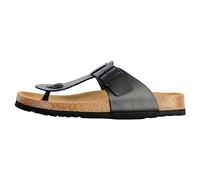 Scholl YVES, Sandalia Hombre, Black, 40 EU