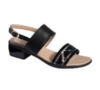 Scholl Zapatos de Confort Sandalias Plexy Sandal - Negro - Talla 42