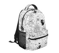 School Backpack | Festive Crafting Large Capacity Trendy Bag