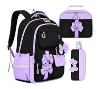School Backpack for Girls Cute Multi Bookbags Elementary