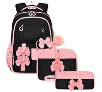 School Backpack for Girls, Cute Multi Compartment Bookbag