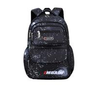 School bag for girls，mochila colegio niño，kawaii BackPack，diseño colorido Refrigerador lateral mochila para la vuelta al cole(Black,L)