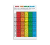 School Brain Break Movement Kids Exercise Poster