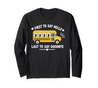School Bus Driver First To Say Hello Last To Say Goodbye Manga Larga