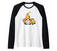 School Bus Driver Graphic For Women and Men Teacher GNOME Camiseta Manga Raglan