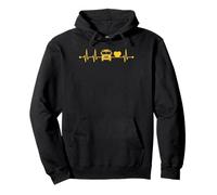School Bus Driver Heartbeat Sudadera con Capucha