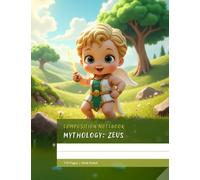 School Composition Notebook: Cute Zeus Edition for Kids & Students: Wide Ruled | 110 Pages | Greek Mythology | Fun & Engaging for Learning & Creativity
