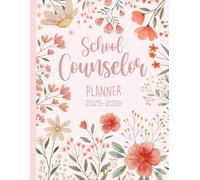 School Counselor Planner 2025-2026: Simple Academic Organizer to Track Student Goals and Progress