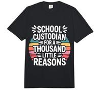 School Custodian For A Thousand Little Reasons - Comfort Colors Adult Heavyweight T-Shirt