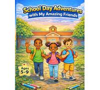 School Day Adventures with My Amazing Friends: A Fun and Positive Coloring Book Celebrating School, Friendship, and Creativity