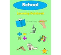 School Learning Notebook: I Can Write About My Day