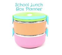 School Lunch Box Planner: Weekly meal planner for school student Size 6 x 9 in (15.24 x 22.86 cm) 110 PAGES