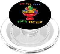 School Lunch Lady Cafeteria Crew Did You Take Fruits Funny PopSockets PopGrip para MagSafe