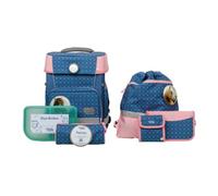 School-Mood Champion Juego de mochilas escolares azul