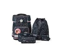 School-Mood Champion Maxx Juego de mochilas escolares 6 piezas negro