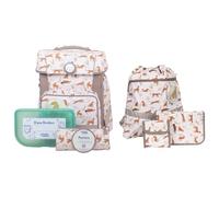 SCHOOL-MOOD Champion Maxx Nordic Collection Schulranzen-Set 7-Teilig Leopard