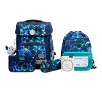 School-Mood Champion Maxx Pro Mila Juego de mochilas escolares 7 piezas azul