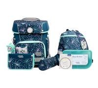 School-Mood Champion Maxx Pro Mila Juego de mochilas escolares 7 piezas gasolina