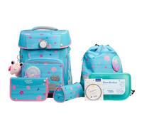 School-Mood Champion Maxx Pro Mila Juego de mochilas escolares 7 piezas azul