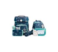 School-Mood Champion Maxx Pro Mila Juego de mochilas escolares 7 piezas azul petróleo