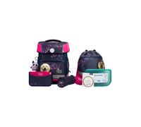 School-Mood Champion Pro Juego de mochilas escolares 7 piezas lila