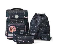 School-Mood Juego de mochilas escolares Champion Maxx de 6 piezas modelo 2026 negro