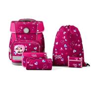 School-Mood Juego de mochilas escolares Champion Maxx de 6 piezas modelo 2026 púrpura