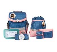 School-Mood Juego de mochilas escolares Timeless Air+ 7pcs. gasolina