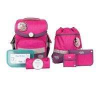 School-Mood Juego de mochilas escolares Timeless Air+ 7pcs. rosa