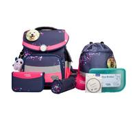 School-Mood Timeless Pro Juego de mochilas escolares 7 piezas púrpura