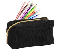 School Pencil Case - Storage Organizer for Kids | Sturdy Fabric with Multi Compartment Design, Lightweight Travel Pouch for Art Supplies Notebooks Highlighters and Accessories 7.09x4.13x2.95 in