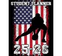 School Planner 2025-2026: USA Flag Baseball Academic Agenda With Weekly & Monthly Spreads, To-Do List & Homework Organizer for Elementary, Middle and ... Back to School Gift Ideas for Kids and Boys.