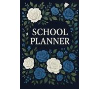 School Planner | Academic Year 2025-2026 | Daily, Weekly & Monthly Organizer with Calendars, Study Timetable, Checklists & Extra Notes - Floral Cover for Boys & Girls
