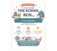 School Run Binder: The Essential Planner for Parents, Grandparents, Childminders and Everyone Who Helps with the School Run