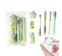 School Supply Kit, Eraser Correction Tape Pen, Cute Stationery, Dorm Colleg