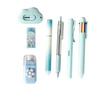 School Supply Kit, Eraser Correction Tape Pen, Cute Stationery, Dorm Colleg