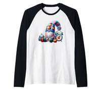 School Themed Gnome Student For Teachers First Day Of School Camiseta Manga Raglan
