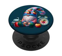 School Themed Gnome Student For Teachers First Day Of School PopSockets PopGrip Adhesivo