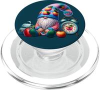 School Themed Gnome Student For Teachers First Day Of School PopSockets PopGrip para MagSafe