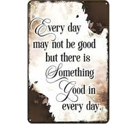 School Tin Sign Every Day Has a Blessing Wall-Art 8 X 12 in