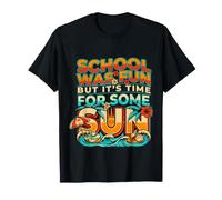 School Was Fun But It's Time For Some Sun Playa Verano - Camiseta