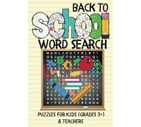 School Word Search Book: Word Searches with Easy-to-Read Print about School, Teachers, Fun Learning & More| 6x9" 110 Pages |50+ Puzzles for Classroom ... After-School Brain Boosters and Leisure Time