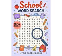 School Word Search Puzzle Book: 80+ Fun & Educational Puzzles About School Life, Learning & Friendship