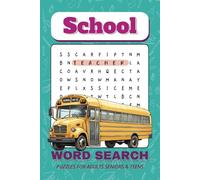 School Word Search Puzzle Book: School Word Search Puzzle Book: Easy-to-Read Puzzles Featuring Subjects, Supplies, Classrooms, and More | 6x9 inches, ... Back-to-School, Holidays, and Brain Breaks