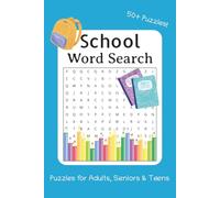 School Word Search Puzzle Book: Word Searches with Easy to Read Print about school, school subjects, school activities, and More | 6x9 inches, 110 ... Gift for Vacations, Holidays, and Free Times
