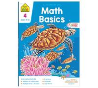 School Zone Math Basics Grade 4 Workbook