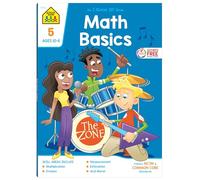 School Zone Math Basics Grade 5 Workbook